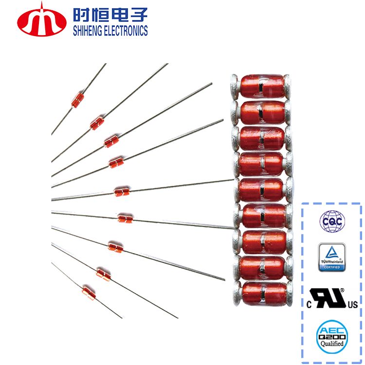 Glass-shell Thermistors